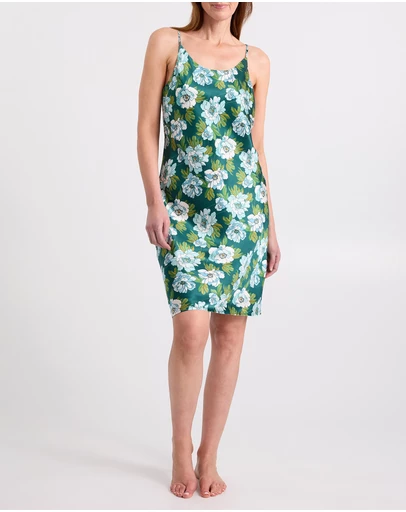 David Lawrence - Acacia Short Silk Sleep Dress