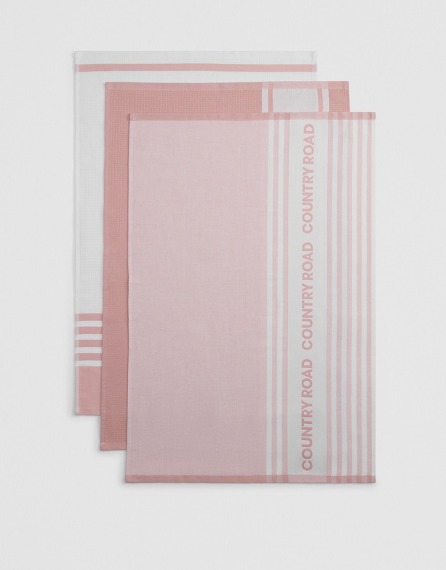 Country Road - Aeri Australian Cotton Tea Towel Pack Of 3