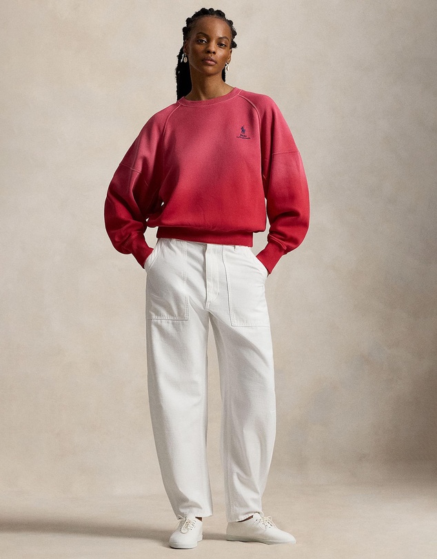 Polo Ralph Lauren - Logo Ombr Fleece Crewneck - The ICONIC Exclusive