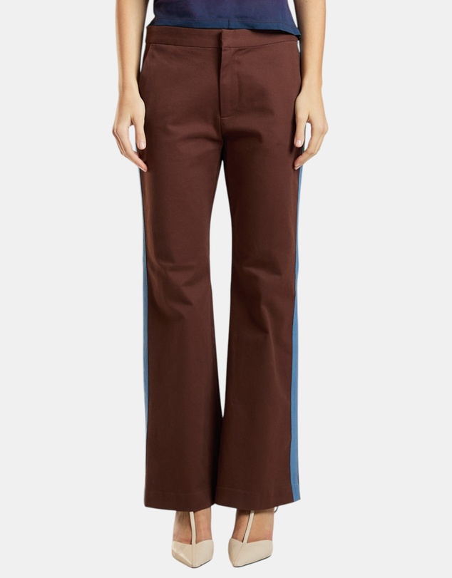 Cynthia Rowley - Cotton Cropped Flared Pants