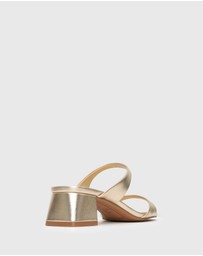 Betts - Argo Block Heel Mule Sandals