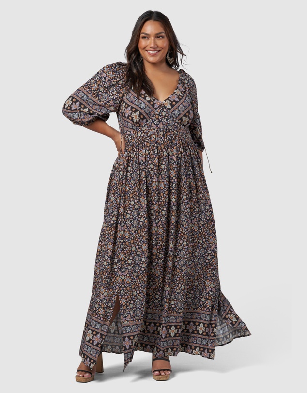 The Poetic Gypsy - On a Whim Midi Dress