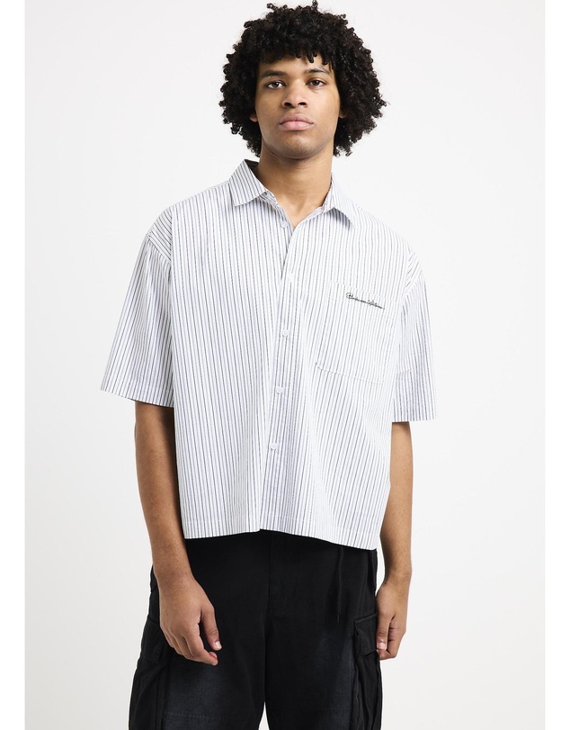 Black Noise White Rain - Miami Resort Shirt