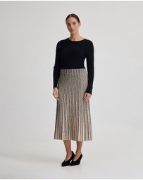 Oxford - Paige Stretch Knitted Dress