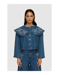 The Wolf Gang - Wynn Denim Blouse - Bluestone