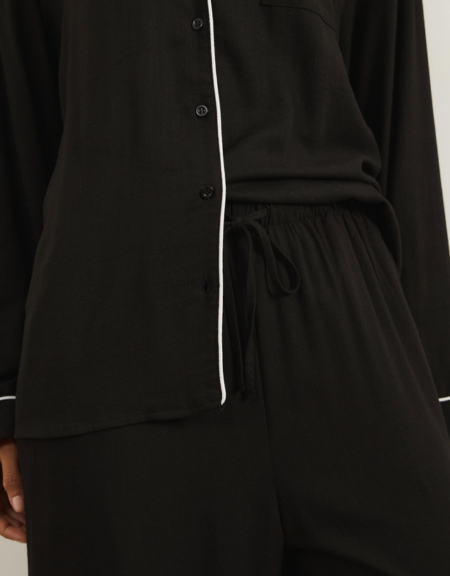 Atmos&Here - Ava Linen Blend Long PJ Set