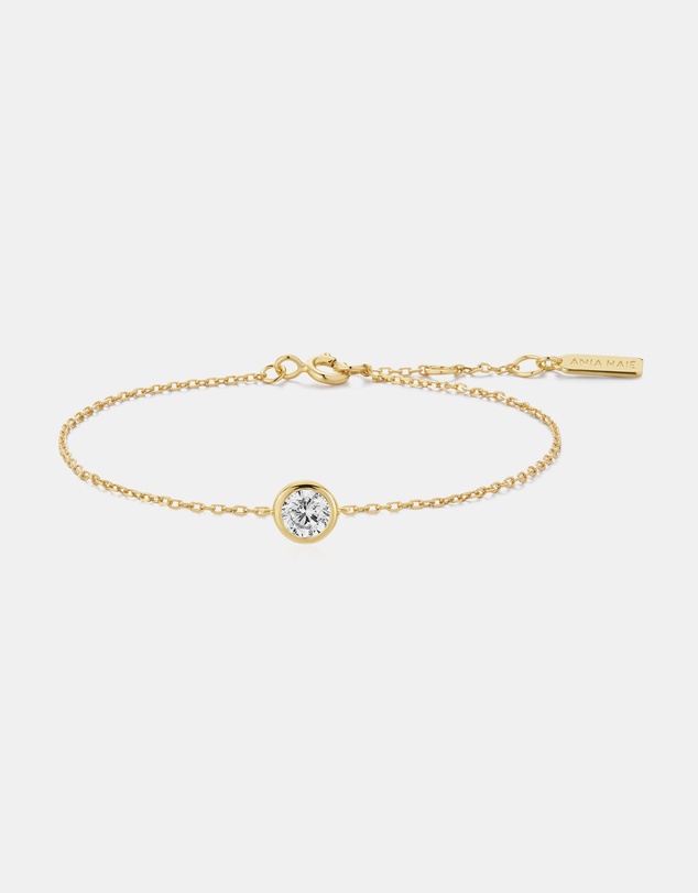 Ania Haie - Ania Haie Gold Solitaire Bracelet