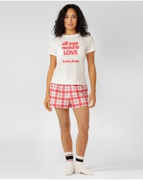 Lorna Jane - All You Need Is Love Pyjamas T-Shirt