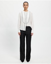 Lindsay Nicholas New York - Tuxedo Trousers
