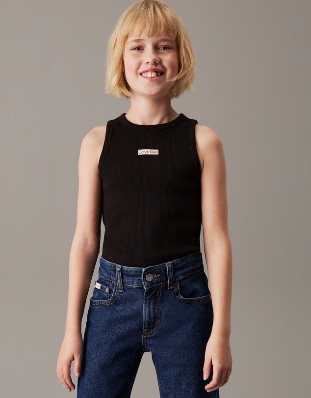 Calvin Klein Jeans - Girls Ribbed Tank Top