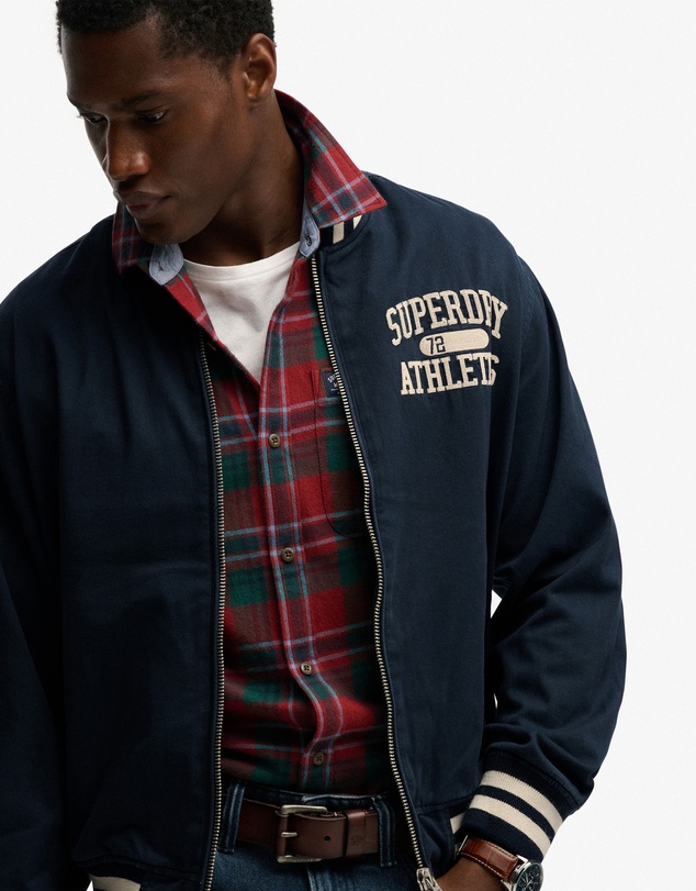 Superdry - Twill Varsity Bomber Jacket