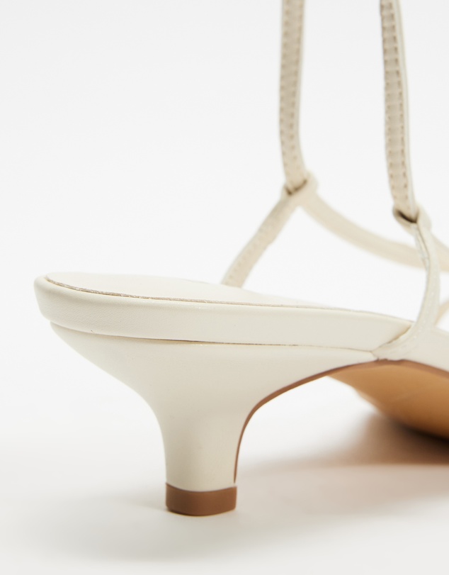 Dazie - Mikayla Strappy Kitten Heels