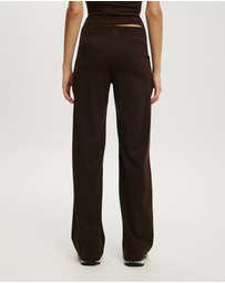 Cotton On Body Active - Ultra Soft Tie Front Wide Leg Pant