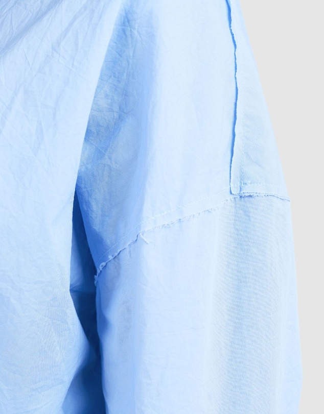 CAMIXA - Exal Oversized Frayed Edge Cotton Shirt