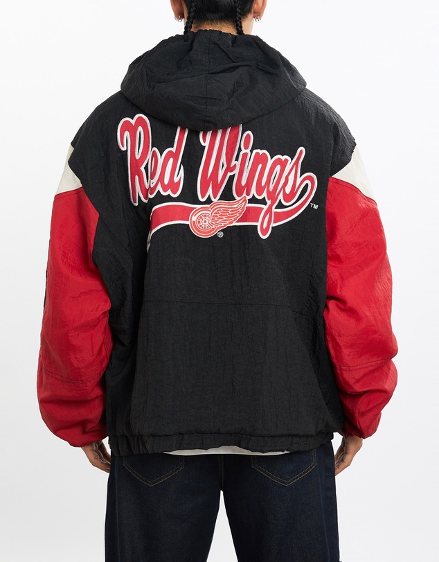 Vintage by The Real Deal - Pre Loved - 90s Logo 7 NHL Detroit Red Wings Puffer Jacket