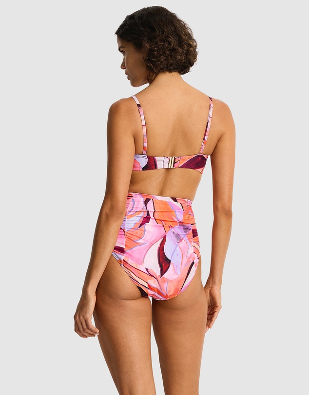 Sea Level Australia - Neon Wave Super High Waist Gathered Pant