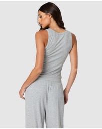 EDIKTED - Kylian Ribbed Tank Top