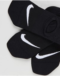 Nike - Everyday Plus Lightweight Footie Socks - 3-Pack