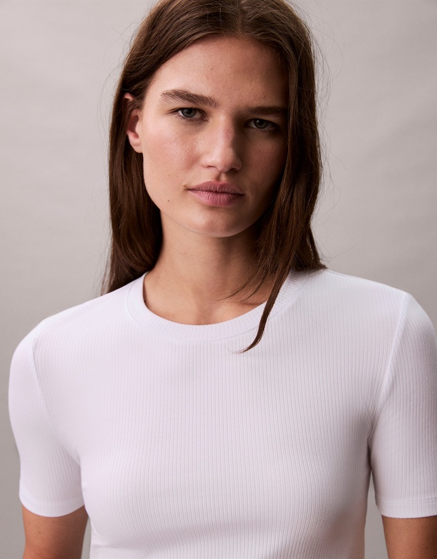 Calvin Klein - Modal Rib Crewneck Tee