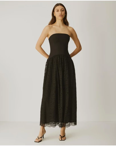 Atmos&Here - Carrie Lace Skirt Maxi Dress