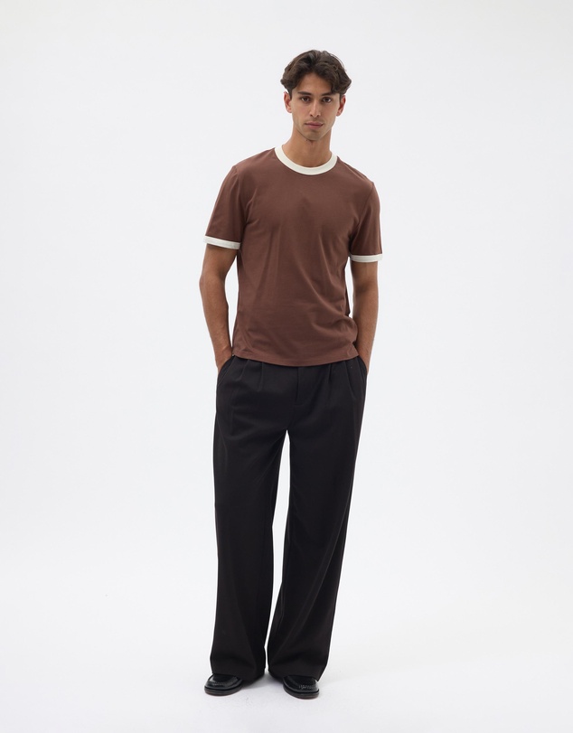 AERE - Fitted Ringer Tee