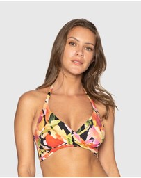 Nip Tuck Swim - Black Roman Holiday Brigitte Bikini Top