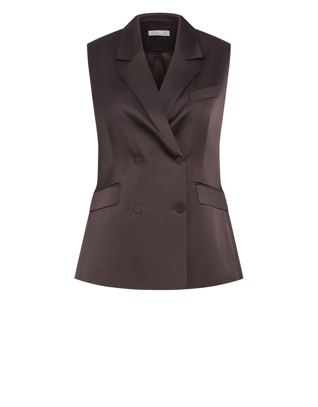 City Chic - Rylie Satin Vest