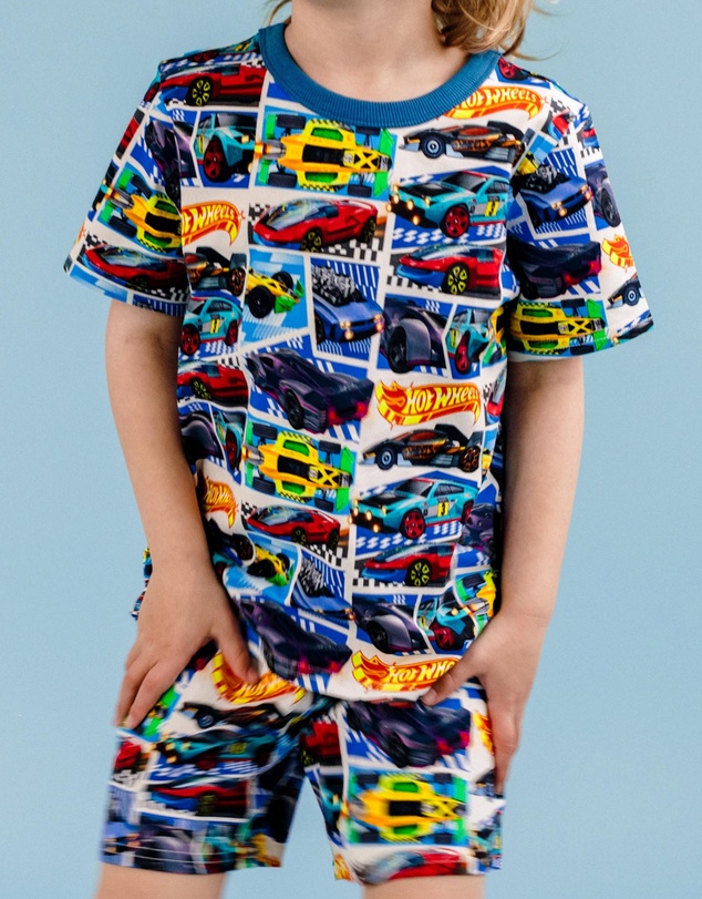 Rock Your Kid - Hot Wheels Short Pyjama Set - ICONIC EXCLUSIVE - Kids
