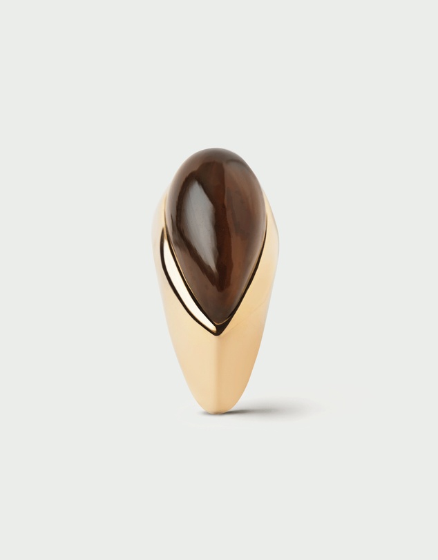 PDPAOLA - Quartz Luna Stamp Ring