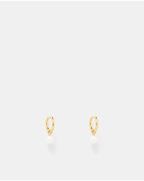 MIMCO - Purete Charm Hoop Earrings