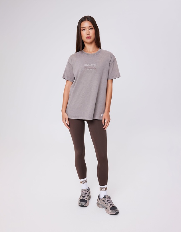 Upstate - Thrive Tee - Washed Cinder