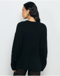 AERE - Jori Wool Blend Oversized Knit Jumper