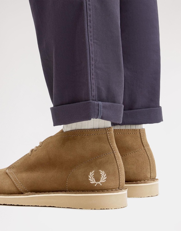 Fred Perry - Hawley Suede Low Cut Boots - Unisex