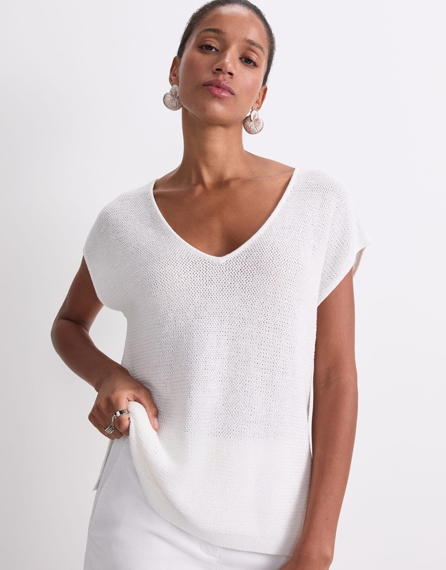 Sportscraft - Luisa V Neck Knit Top