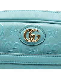 Pre-Loved by Azura Reborn - Pre-Loved GG Star Embossed Leather Crossbody