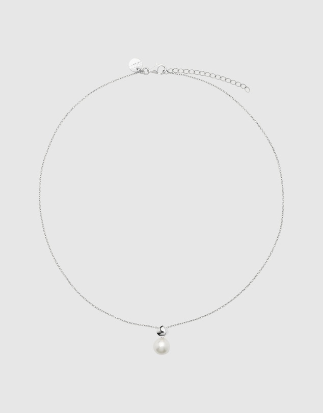Najo - Mirage Silver Pearl Necklace