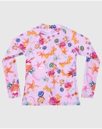 Bluesalt Beachwear - Beach Treasures Rash Top