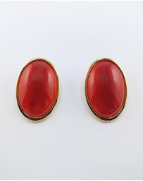 Izoa - Renna Statement Stud Earrings