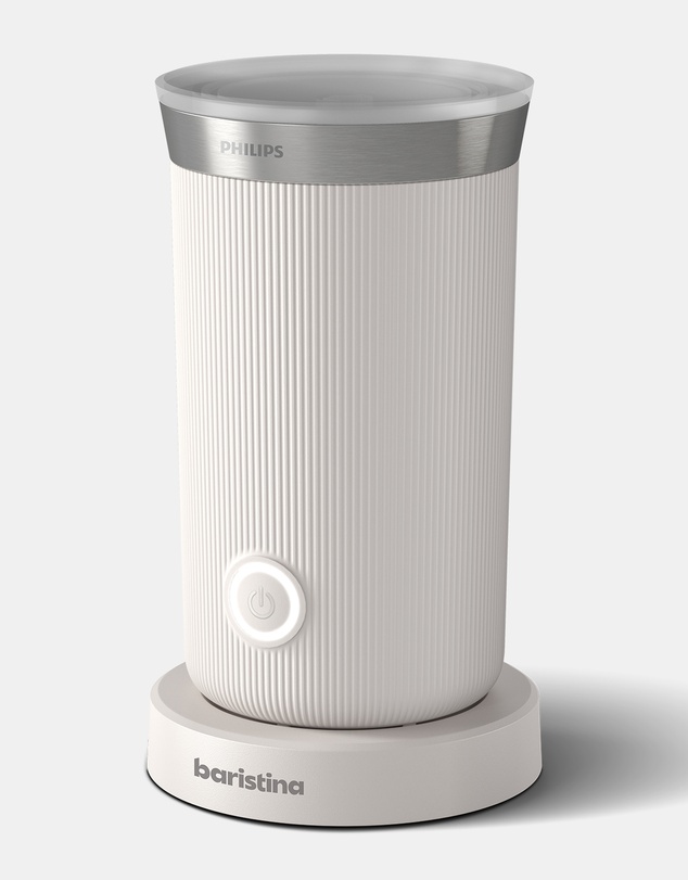 Philips - Baristina Milk Frother Cloud White