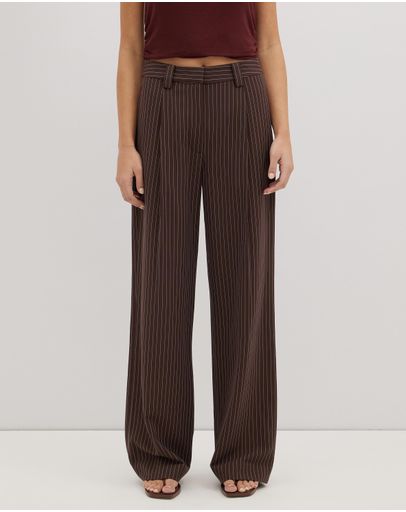 Dark Brown Stripe
