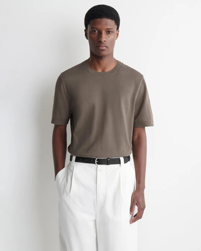 COS - Knitted Cotton T-Shirt