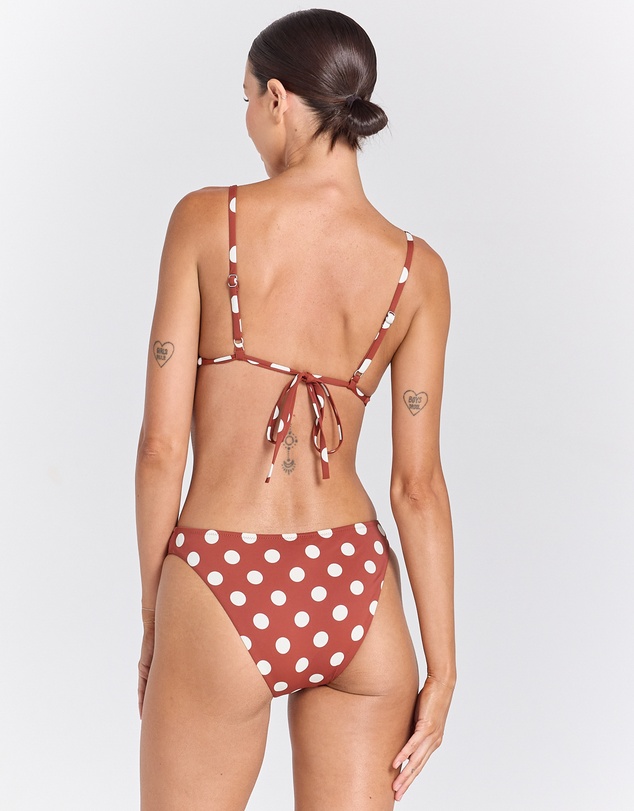 Poolside Paradiso - Seaside Isola Bikini Top - Sienna