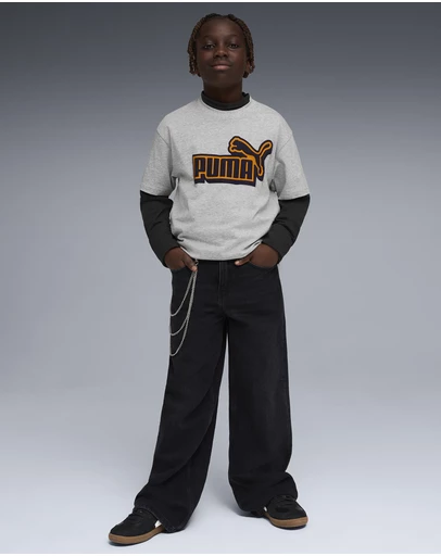 Puma - ESS Logo Lab Relaxed Front Graphic Tee - Teens