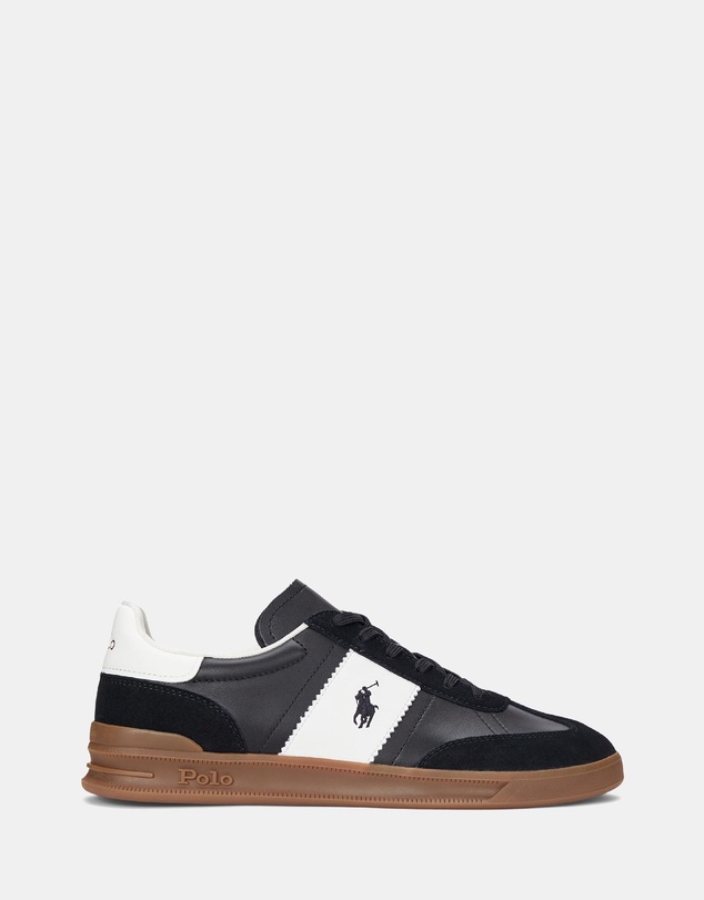 Polo Ralph Lauren - Heritage Aera Leather-Suede Sneakers - ICONIC EXCLUSIVE - Men's