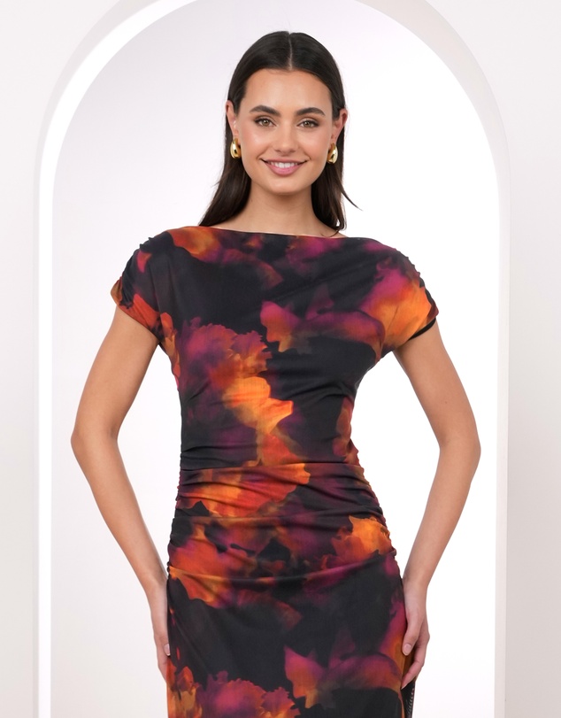Pilgrim - Jayla Off Shoulder Maxi Dress