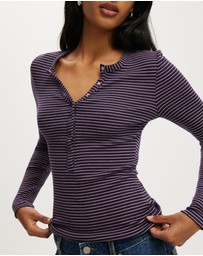 Cotton On - Blake Henley Long Sleeve Top