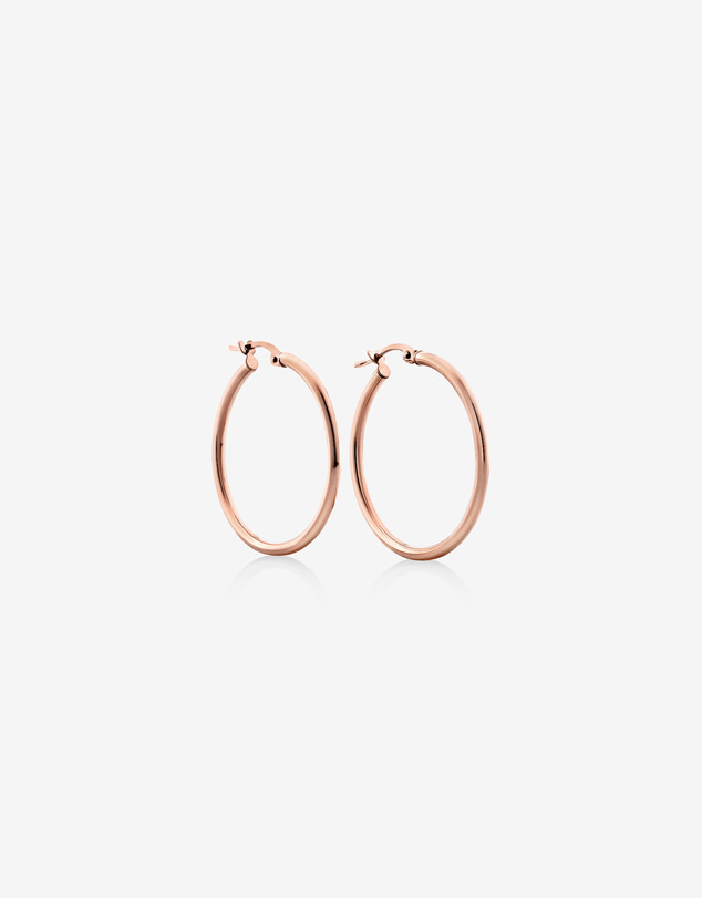 Michael Hill - 29mm Hoop Earrings in 10kt Rose Gold