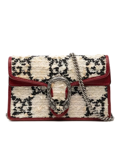 Pre-Loved by Azura Reborn - Pre-Loved Mini GG Tweed Dionysus Crossbody