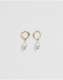 Country Road - Ava Mini Pearl Hoop Earring