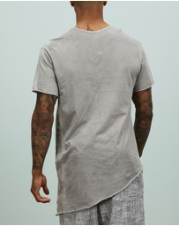 Surrounded By Ghosts - The Coltan Cotton Asymmetrical Tail T-Shirt